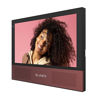 картинка Slinex Sonik-7 Cloud цвет черный. 7" AHD Видеодомофон с переадресацией входящего вызова от компании Intant